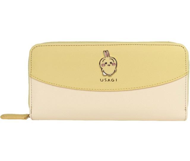 ちいかわ CHI3-11 ラウンド長財布 イエロー(うさぎ) < 女性ファッション ちいかわ CHI3-11 ラウンド長財布 イエロー(うさぎ) < 女性ファッションの