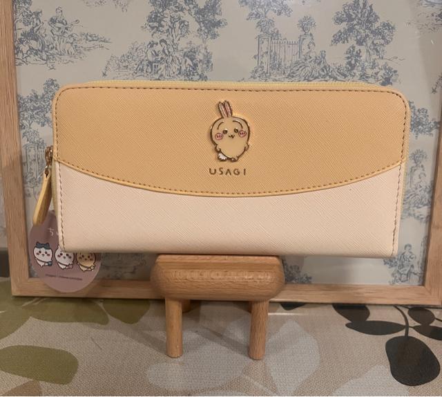 ちいかわ CHI3-11 ラウンド長財布 イエロー(うさぎ) < 女性ファッション ちいかわ CHI3-11 ラウンド長財布 イエロー(うさぎ) < 女性ファッションの