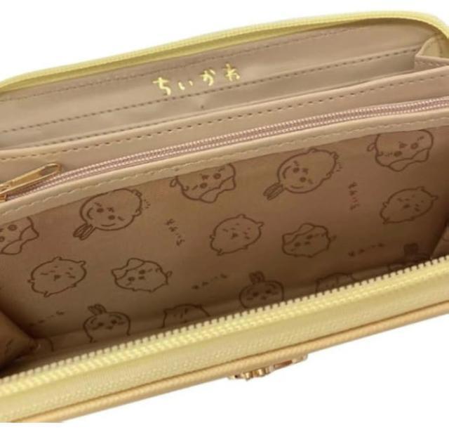 ちいかわ CHI3-11 ラウンド長財布 イエロー(うさぎ) < 女性ファッション ちいかわ CHI3-11 ラウンド長財布 イエロー(うさぎ) < 女性ファッションの