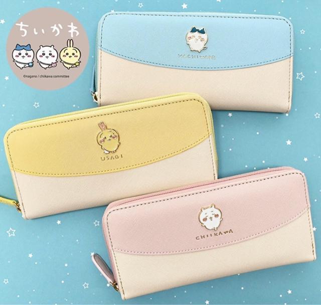 ちいかわ CHI3-11 ラウンド長財布 イエロー(うさぎ) < 女性ファッション ちいかわ CHI3-11 ラウンド長財布 イエロー(うさぎ) < 女性ファッションの