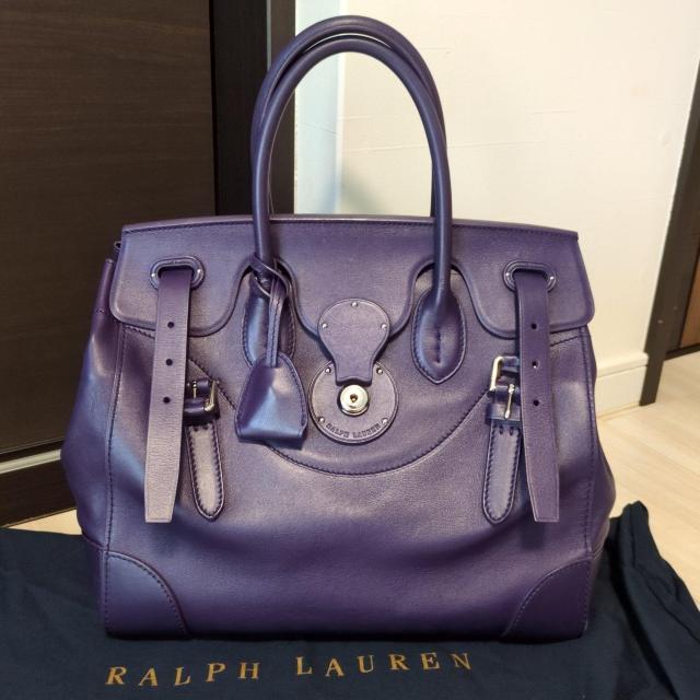 Ralph Lauren Collection紫色 ハンドバッグ リッキーバック < ブランド  Ralph Lauren Collection紫色 ハンドバッグ リッキーバック  < ブランドの