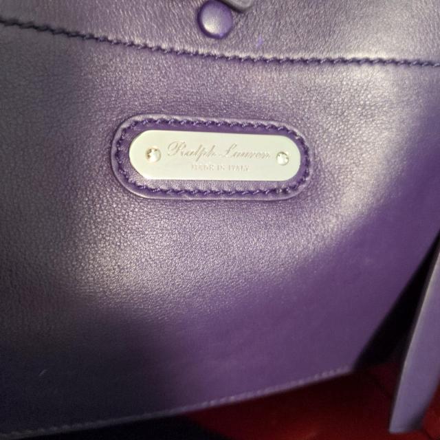 Ralph Lauren Collection紫色 ハンドバッグ リッキーバック < ブランド  Ralph Lauren Collection紫色 ハンドバッグ リッキーバック < ブランドの