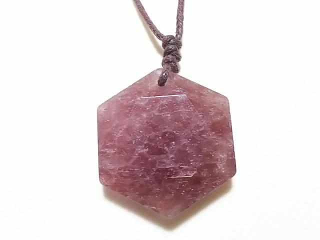 天然石★ピンクエピドート 六芒星(ダビデの星) ネックレス < 女性アクセサリー/時計 天然石★ピンクエピドート 六芒星(ダビデの星) ネックレス < 女性アクセサリー/時計の
