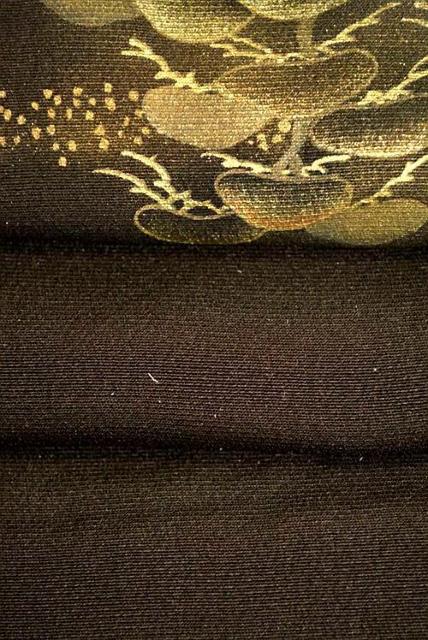 付下げ 中古 着物 送料無料 最高級 未使用品 金彩 金駒シシュウ 鶴 松 波 身丈156cm 裄丈64.5cm T3685 < 女性ファッション 付下げ 中古 着物 送料無料 最高級 未使用品 金彩 金駒シシュウ 鶴 松 波 身丈156cm 裄丈64.5cm T3685 < 女性ファッションの