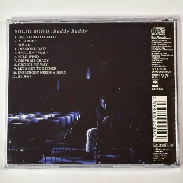 SOLID BOND / BUDDY BUDDY �� CD/DVD/�r�f�I�� 