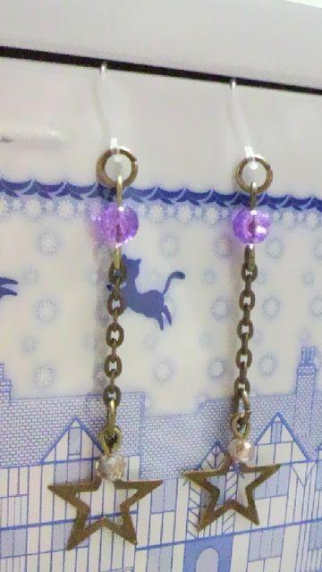 金古美シンプルスター☆彡チェコスワロフスキー樹脂フック < 女性アクセサリー/時計  金古美シンプルスター☆彡チェコスワロフスキー樹脂フック < 女性アクセサリー/時計の