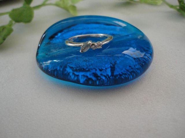 【10号?】ブルーアクア&ダイヤ0.0?石リング 【USED】 < 女性アクセサリー/時計  【10号?】ブルーアクア&ダイヤ0.0?石リング 【USED】 < 女性アクセサリー/時計の