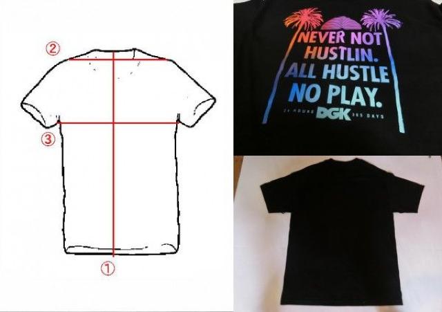 USAストリートDGK【DIRTY GHETTO KIDS】グラデーションT US L 黒 < 男性ファッション  USAストリートDGK【DIRTY GHETTO KIDS】グラデーションT US L 黒 < 男性ファッションの