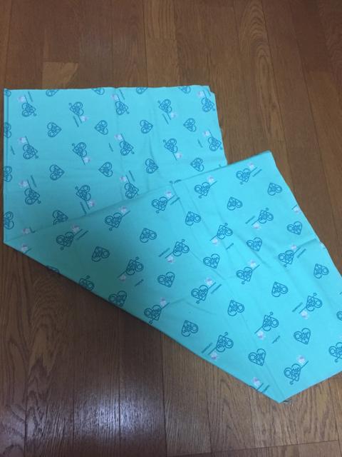 533.布☆パステルグリーンに  うさぎ < ペット/手芸/園芸  533.布☆パステルグリーンに  うさぎ  < ペット/手芸/園芸の