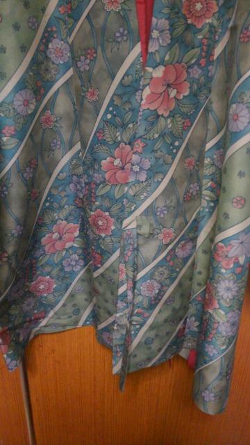 ∞ お花柄の道中着 < 女性ファッション  ∞ お花柄の道中着 < 女性ファッションの