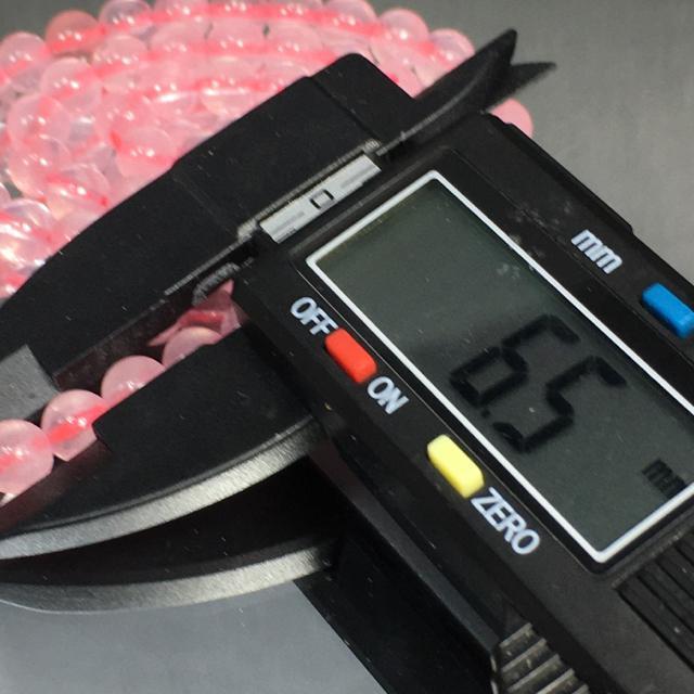 《連材》天然石ローズクォーツ 6.5mm珠 一連 < 女性アクセサリー/時計  《連材》天然石ローズクォーツ 6.5mm珠 一連 < 女性アクセサリー/時計の