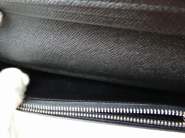 ルイヴィトン M32572 タイガ ポルトフォイユ・ブラザ 二つ折り長財布 イニシャル入り ブラック<USED>【送料無料】 < ブランド ルイヴィトン M32572 タイガ ポルトフォイユ・ブラザ 二つ折り長財布 イニシャル入り ブラック<USED>【送料無料】 < ブランドの