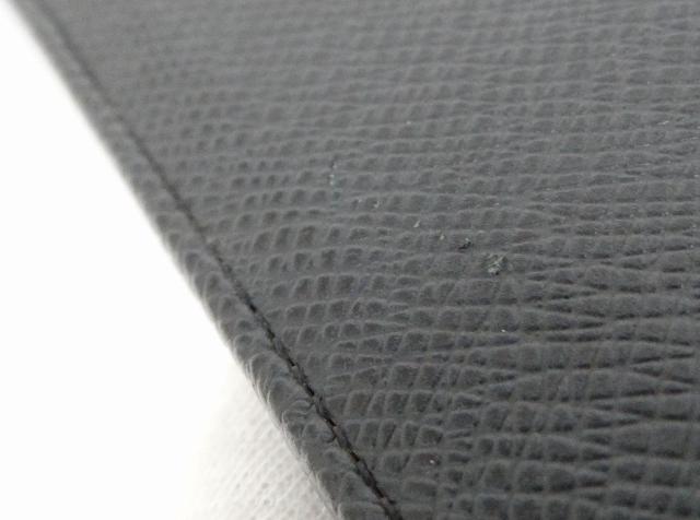 ルイヴィトン M32572 タイガ ポルトフォイユ・ブラザ 二つ折り長財布 イニシャル入り ブラック<USED>【送料無料】 < ブランド ルイヴィトン M32572 タイガ ポルトフォイユ・ブラザ 二つ折り長財布 イニシャル入り ブラック<USED>【送料無料】 < ブランドの