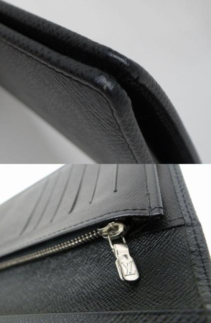 ルイヴィトン M32572 タイガ ポルトフォイユ・ブラザ 二つ折り長財布 イニシャル入り ブラック<USED>【送料無料】 < ブランド ルイヴィトン M32572 タイガ ポルトフォイユ・ブラザ 二つ折り長財布 イニシャル入り ブラック<USED>【送料無料】 < ブランドの