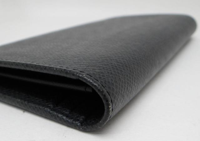 ルイヴィトン M32572 タイガ ポルトフォイユ・ブラザ 二つ折り長財布 イニシャル入り ブラック<USED>【送料無料】 < ブランド ルイヴィトン M32572 タイガ ポルトフォイユ・ブラザ 二つ折り長財布 イニシャル入り ブラック<USED>【送料無料】 < ブランドの