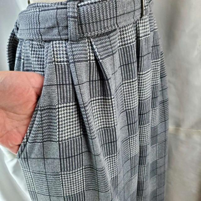 込み★234★マイノリティ★ベルト付き裏起毛タックワイドパンツ★L★ < 男性ファッション  込み★234★マイノリティ★ベルト付き裏起毛タックワイドパンツ★L★ < 男性ファッションの