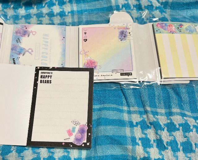 パタパタメモ ミニメモ everyone's happy Bears < インテリア/ライフ  パタパタメモ ミニメモ everyone's happy Bears < インテリア/ライフの