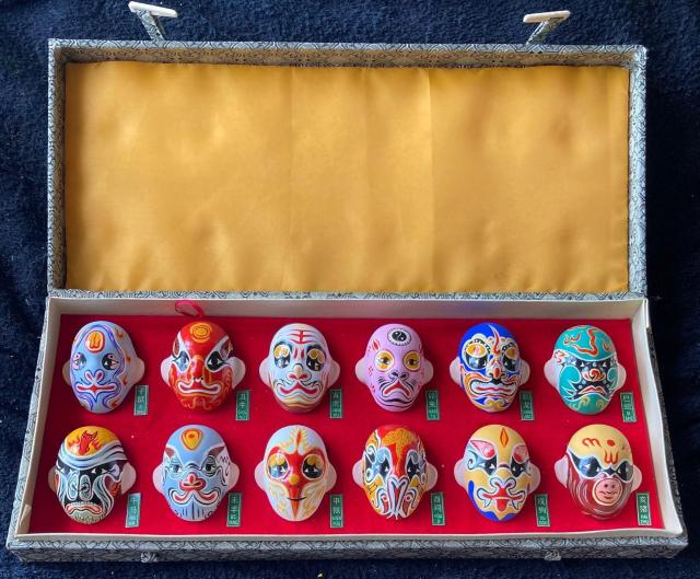 中国京劇 12支 変面 < インテリア/ライフ 中国京劇 12支 変面 < インテリア/ライフの