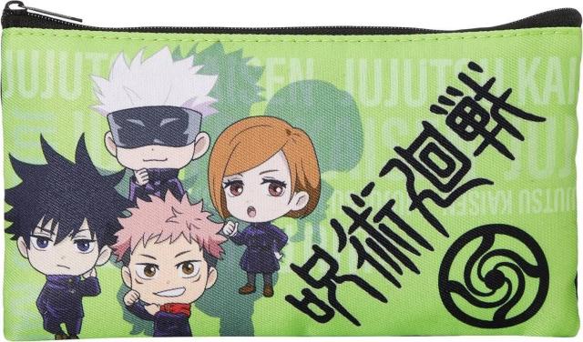 呪術廻戦 フラットポーチ デフォルメ 1年生+五条悟 < アニメ/コミック/キャラクター  呪術廻戦 フラットポーチ デフォルメ 1年生+五条悟 < アニメ/コミック/キャラクターの