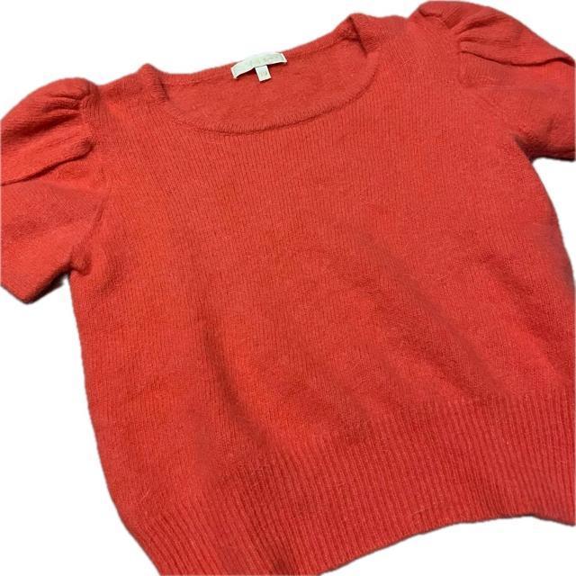 To b. by agnes b. アンゴラ混 半袖 ニット トップス < 女性ファッション To b. by agnes b. アンゴラ混 半袖 ニット トップス < 女性ファッションの