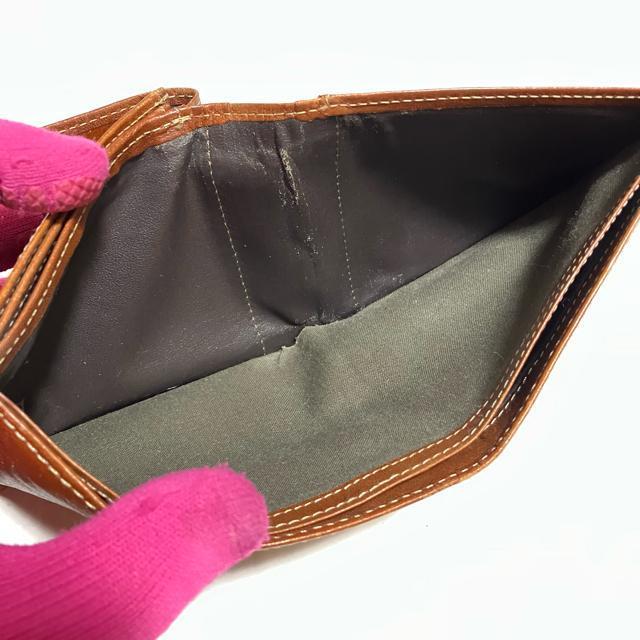 【FILA / フィラ】レザー / 二つ折り財布 / ブラウン < ブランド 【FILA / フィラ】レザー / 二つ折り財布 / ブラウン < ブランドの