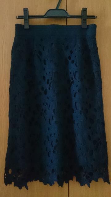 titivate ティティベイト☆重ねコットンレース スカート★ネイビー☆ < ブランド titivate ティティベイト☆重ねコットンレース スカート★ネイビー☆ < ブランドの