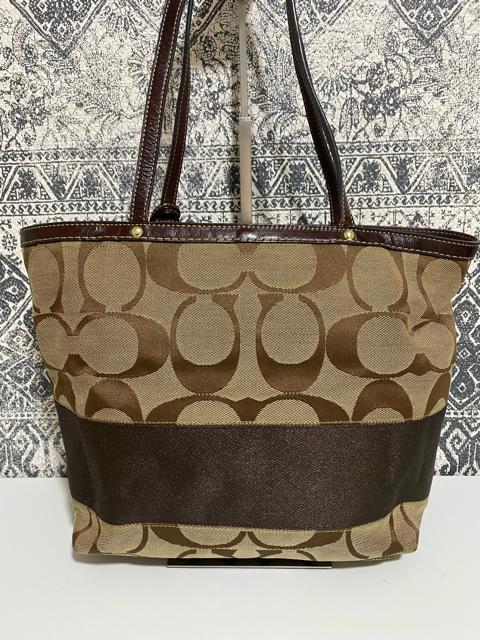 【良品】COACH コーチ 10124 トートバッグ ショルダーバッグ 肩掛け < ブランド  【良品】COACH コーチ 10124 トートバッグ ショルダーバッグ 肩掛け < ブランドの