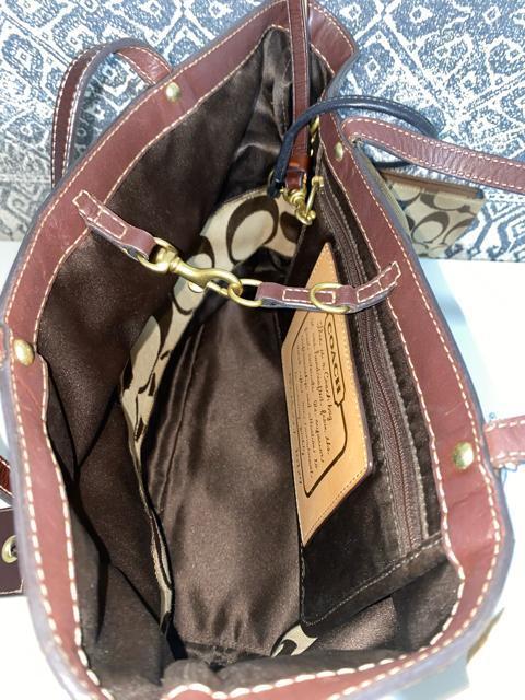 【良品】COACH コーチ 10124 トートバッグ ショルダーバッグ 肩掛け < ブランド  【良品】COACH コーチ 10124 トートバッグ ショルダーバッグ 肩掛け < ブランドの