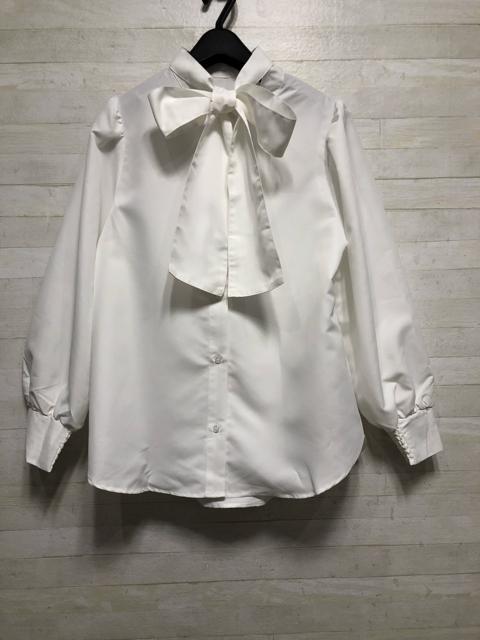 新品☆L♪ビッグリボンのブラウス&ストレッチサロペットパンツ♪☆Q380 < 女性ファッション 新品☆L♪ビッグリボンのブラウス&ストレッチサロペットパンツ♪☆Q380 < 女性ファッションの