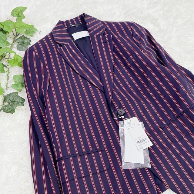 新品 メゾンマルジェラ ストライプ柄 テーラードジャケット タグ付 36 4183 < 男性ファッション 新品 メゾンマルジェラ ストライプ柄 テーラードジャケット タグ付 36 4183 < 男性ファッションの