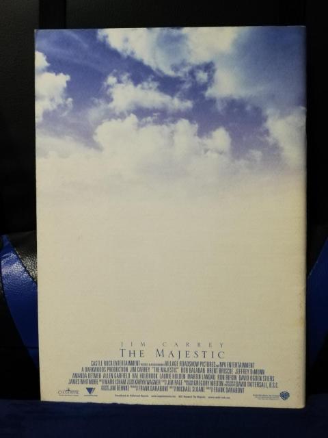 【映画パンフレット】マジェスティック ジム・キャリー主演 < CD/DVD/ビデオ 【映画パンフレット】マジェスティック ジム・キャリー主演 < CD/DVD/ビデオの