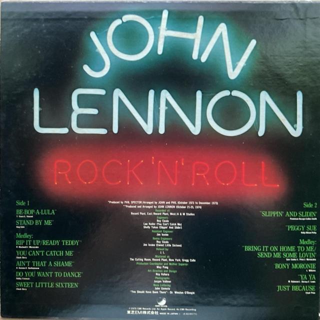 ROCKfNfROLL / JOHN LENNON  CD/DVD/rfI 