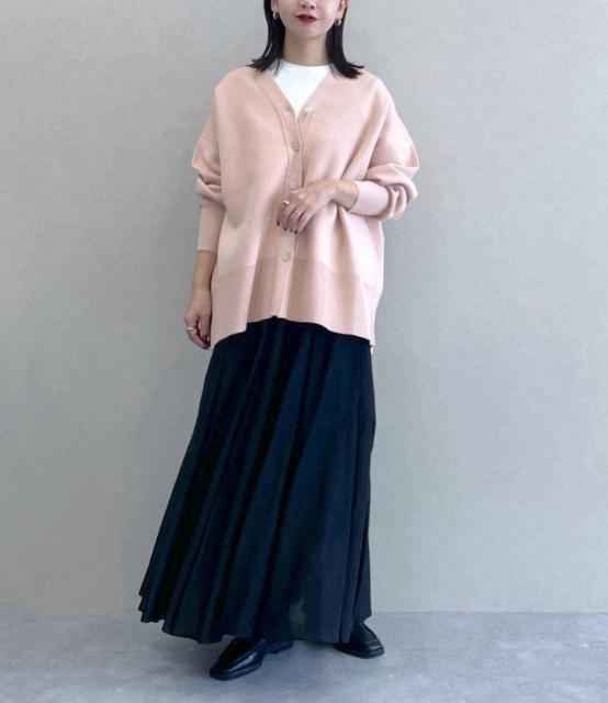 niko and…カーデ★ゆったりデザインのピンクカーディガン < ブランド niko and…カーデ★ゆったりデザインのピンクカーディガン < ブランドの