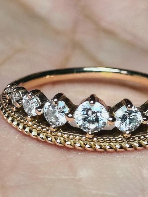 K18ダイヤモンドリングさん♪ < 女性アクセサリー/時計 K18ダイヤモンドリングさん♪ < 女性アクセサリー/時計の