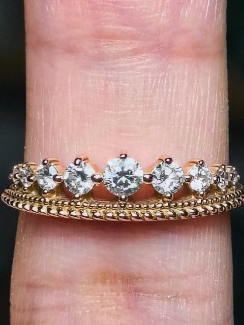 K18ダイヤモンドリングさん♪ < 女性アクセサリー/時計 K18ダイヤモンドリングさん♪ < 女性アクセサリー/時計の