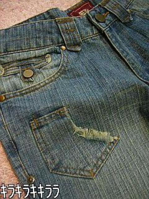 【one's cotton】《New》バック激シブ★刺繍デニム<32> < 男性ファッション  【one's cotton】《New》バック激シブ★刺繍デニム<32> < 男性ファッションの