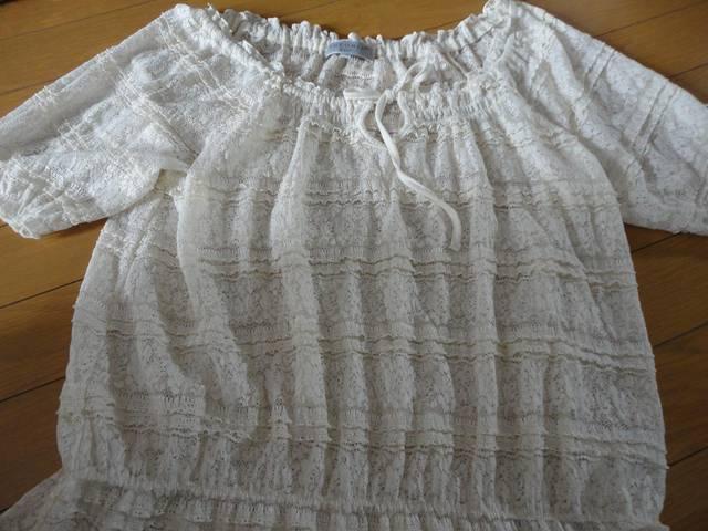 ダメージボーダーワンピ M or トップ < 女性ファッション ダメージボーダーワンピ M or トップ < 女性ファッションの