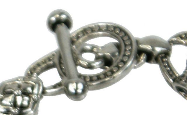 メンズブレスレット・クラウンモチーフ シルバー 王冠 かっこいい ゴシック V系 ロック アンティーク ホスト < 男性アクセサリー/時計  メンズブレスレット・クラウンモチーフ シルバー 王冠 かっこいい ゴシック V系 ロック アンティーク ホスト < 男性アクセサリー/時計の