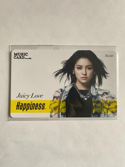 Happiness☆Juicy Love 楓 MCカード☆ < タレントグッズ  Happiness☆Juicy Love 楓 MCカード☆  < タレントグッズの