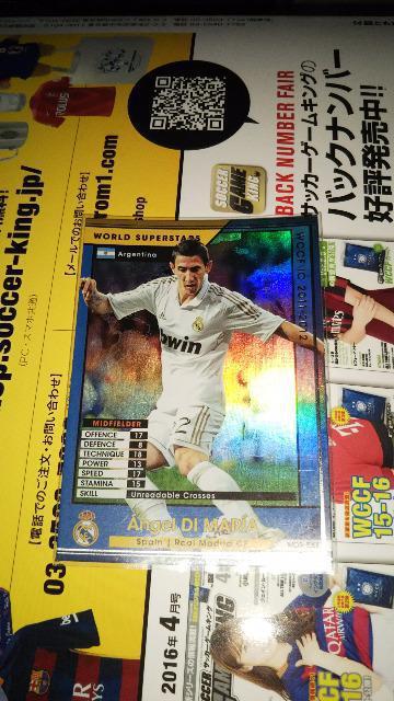 付録 ディ・マリア < トレーディングカード  付録 ディ・マリア  < トレーディングカードの