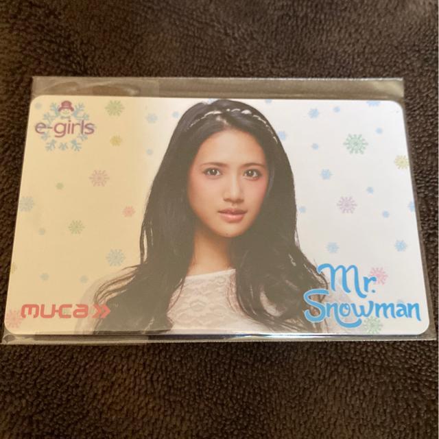E-girls☆mr.Snowman☆藤井夏恋☆MCカード(^∇^) < タレントグッズ  E-girls☆mr.Snowman☆藤井夏恋☆MCカード(^∇^)  < タレントグッズの