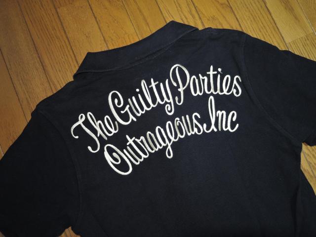 WACKO MARIA ワコマリア 鹿の子 ポロシャツ S 黒 刺繍 ステッチ ロゴ LOGO < ブランド WACKO MARIA ワコマリア 鹿の子 ポロシャツ S 黒 刺繍 ステッチ ロゴ LOGO < ブランドの