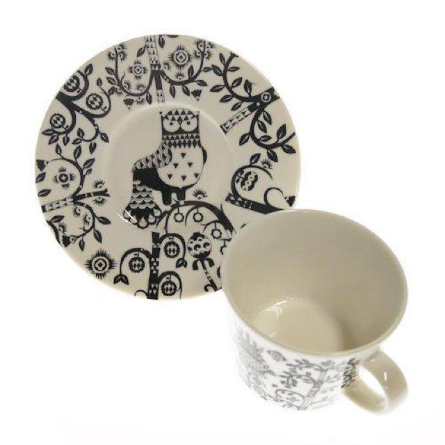 定価6,000円【新品】コーヒーカップ&ソーサー●iittalaイッタラ●タイカ●白ホワイト×黒ブラック モノトーン●北欧 < ブランド  定価6,000円【新品】コーヒーカップ&ソーサー●iittalaイッタラ●タイカ●白ホワイト×黒ブラック モノトーン●北欧 < ブランドの