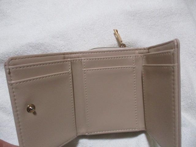 ミニ財布 ウォレット ミニサイズ 3つ折り 小銭入れ チェリー ピンク(くすみカラー) < 女性ファッション  ミニ財布 ウォレット ミニサイズ 3つ折り 小銭入れ チェリー ピンク(くすみカラー) < 女性ファッションの