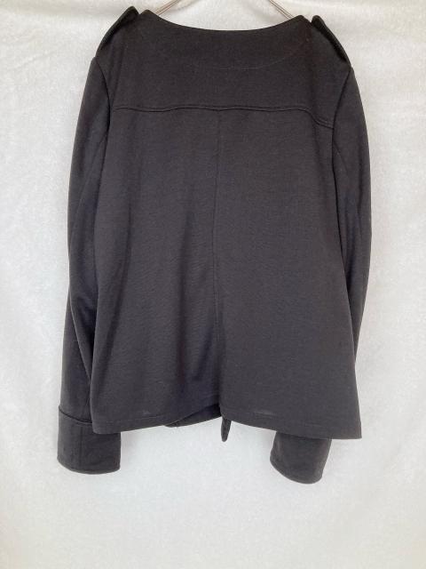 tesera ダブルブレスト ノーカラージャケット L カジュアル ナポレオン風 N2m < 女性ファッション  tesera ダブルブレスト ノーカラージャケット L カジュアル ナポレオン風 N2m < 女性ファッションの