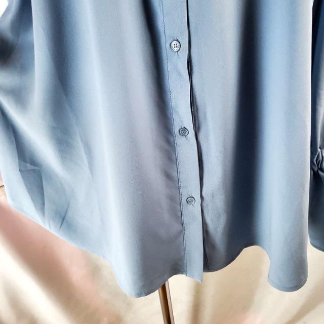 込み★677★クリーコンフォルト★可愛い!ラッフルカフスブラウス★F★ < 女性ファッション  込み★677★クリーコンフォルト★可愛い!ラッフルカフスブラウス★F★ < 女性ファッションの