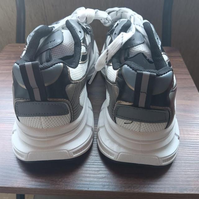 新品 26cm メンズ スニーカー ブラック シューズ 靴 42 カジュアル < 男性ファッション  新品 26cm メンズ スニーカー ブラック シューズ 靴 42 カジュアル < 男性ファッションの