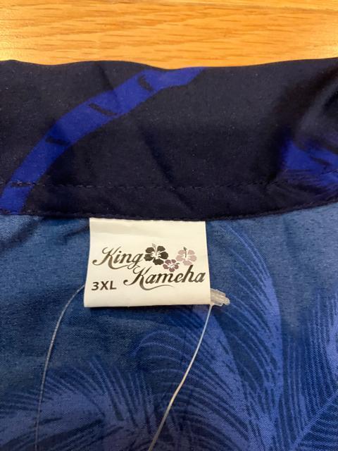 KING KAMEHA アロハシャツ 超大きいsize3XL ハイビスカス < 男性ファッション KING KAMEHA アロハシャツ 超大きいsize3XL ハイビスカス < 男性ファッションの