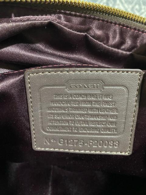 【美品】COACH コーチ F20033 2WAY ショルダートートバッグ < ブランド  【美品】COACH コーチ F20033 2WAY ショルダートートバッグ < ブランドの