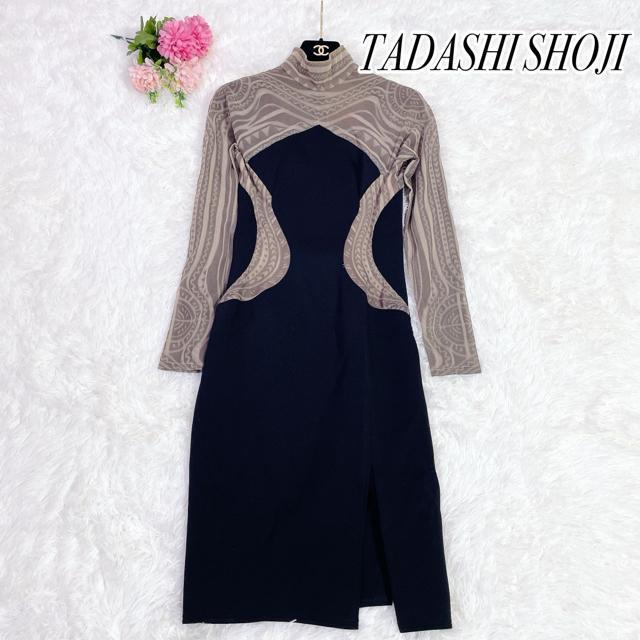 美品 タダシショージ メッシュ シースルー ドレスワンピース パーティー XXS 4184 < 女性ファッション 美品 タダシショージ メッシュ シースルー ドレスワンピース パーティー XXS 4184 < 女性ファッションの